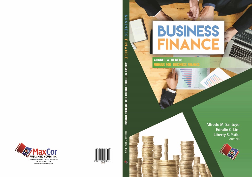 Self-Learning Modules: BUSINESS FINANCE